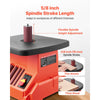 VEVOR Oscillating Spindle Sander, 2400RPM Benchtop Spindle Sander with 6 Sleeves (1/2"-3"), 5/8" Stroke & 15.4 x 16.3-inch Wide Worktable for Furniture Finishing, Crafts Sanding, DIY Woodworking