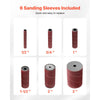 VEVOR Oscillating Spindle Sander, 2400RPM Benchtop Spindle Sander with 6 Sleeves (1/2"-3"), 5/8" Stroke, 15.6" x 11.6" Cast Iron Worktable for Furniture Finishing, Crafts Sanding, DIY Woodworking