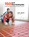 VEVOR 150 sq.ft floor heating mat lifestyle image