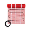 VEVOR Floor Heating Mat, 20 Sq. ft, Electric Radiant In-Floor Heated Warm System with Digital Floor Sensing Thermostat, Includes Installation Monitor, Adhesive Back for Easy Installation on The Floor