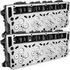 Vevor Cylinder Head 18mm Cast Iron for Ford F-Series 03-07 6.0L Powerstroke Diesel Set of 2 New