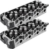 Vevor Cylinder Head 18mm Cast Iron for Ford F-Series 03-07 6.0L Powerstroke Diesel Set of 2 New