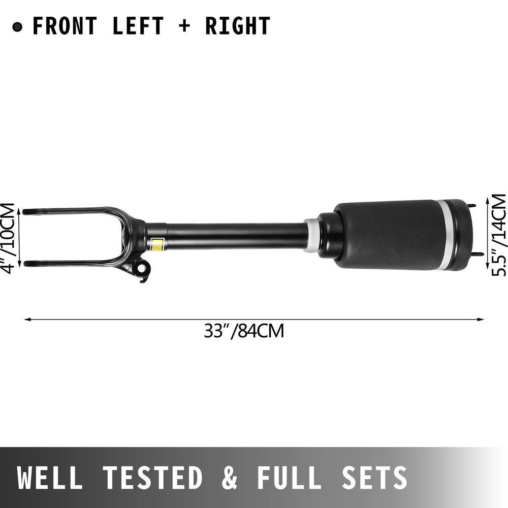 Vevor Front Air Suspension Spring Shock Strut 2pcs for Mercedes W164 GL350 GL450 New