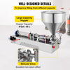 Vevor Pneumatic Liquid Filling Machine 50-500mL Volume with 30L Hopper New