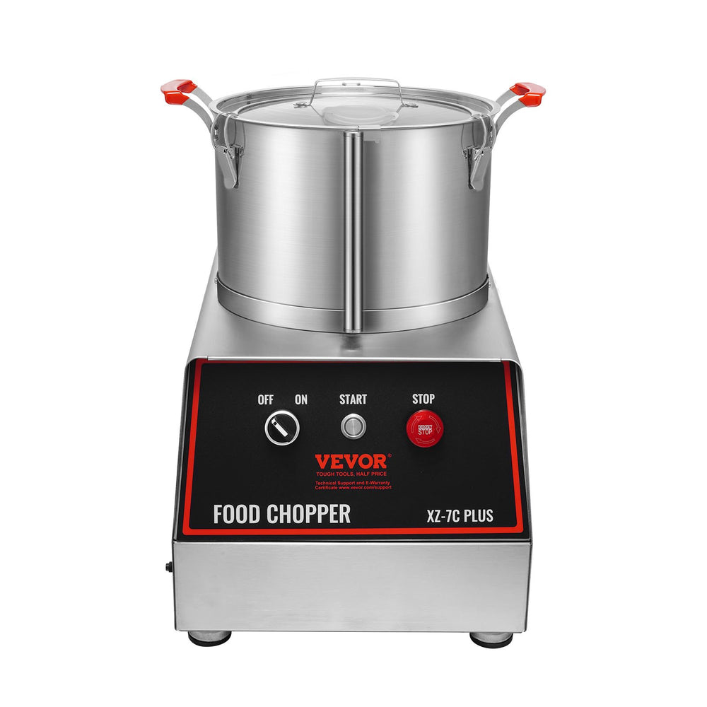 Vevor Food Processor and Vegetable Chopper 7 Quart Bowl 750W New