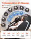 Vevor Full Body Massage Chair 4D Zero Gravity with SL Track Voice Control New