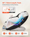 Vevor Full Body Massage Chair 3D Zero Gravity with SL Track 18 Auto Modes New