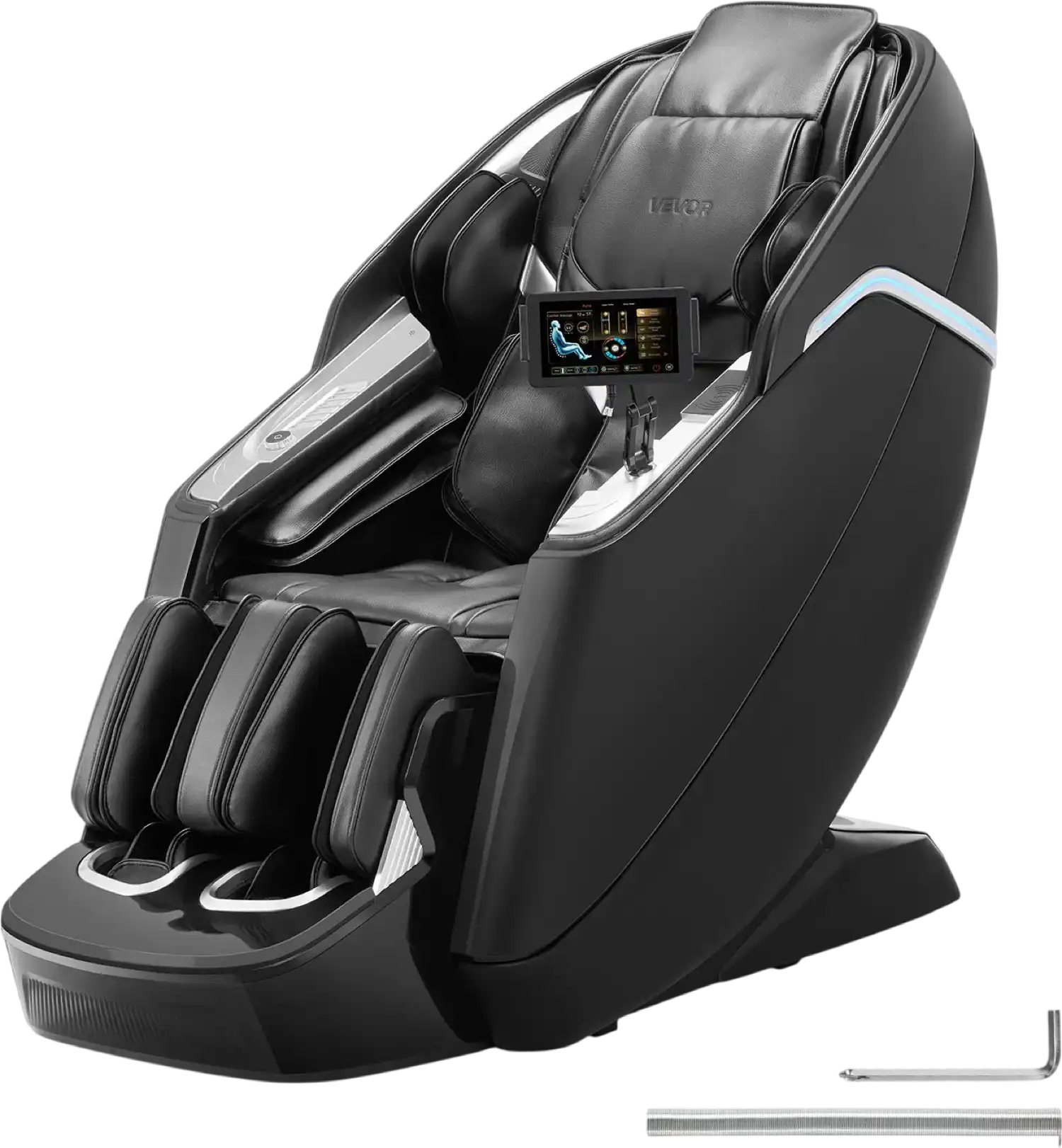 Vevor Full Body Massage Chair Dual Core 3D/4D with Extended SL Track Voice Control New