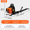 Vevor Backpack Leaf Blower 52cc 2-Cycle with 1.37L Fuel Tank 480CFM 175 MPH New