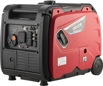 Vevor Inverter Generator 3200W/4200W Gas Electric Start CO Sensor 120V New