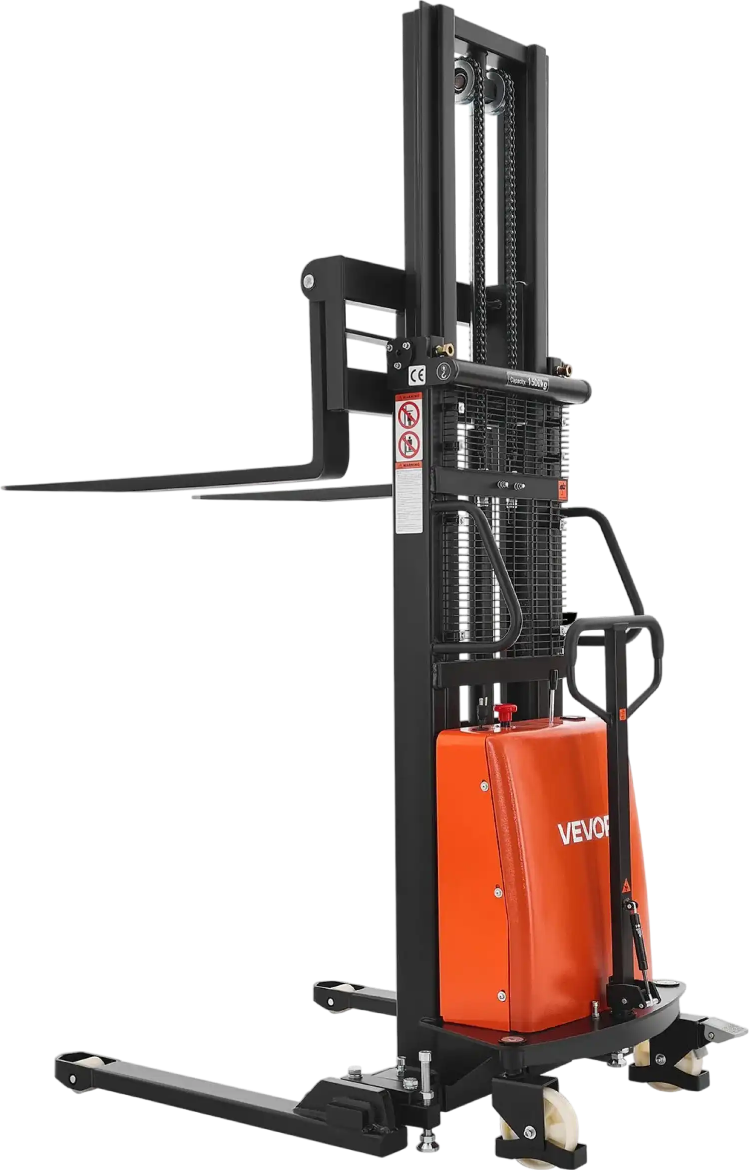 Vevor Pallet Stacker Semi-Electric 98