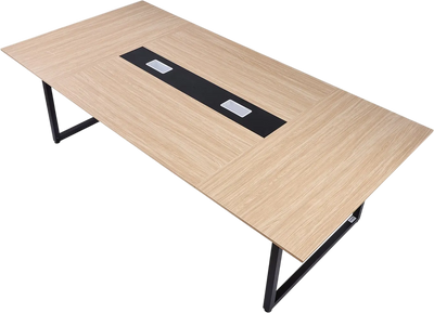 Vevor Conference Table 8 ft. Rectangle with Metal Legs 10 Person Capacity New
