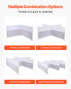 Vevor Office Divider Privacy Partition 72" x 48" with Frosted Windows 2-Pack New
