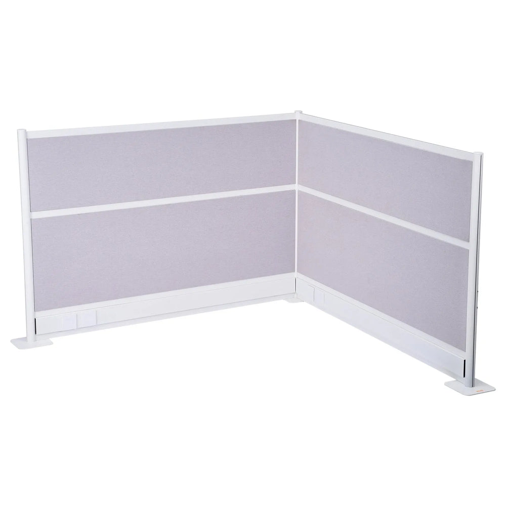 Vevor Office Divider Privacy Partition 72" x 48" with Frosted Windows 2-Pack New