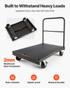 Vevor Drywall Cart Dolly 1800 lbs 2-in-1 Panel Truck 36" x 24" with 4 Handrails New