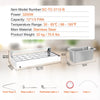 Vevor Food Warmer 12-Pan Electric Steam Table 86-185°F Temp Control 3200W New