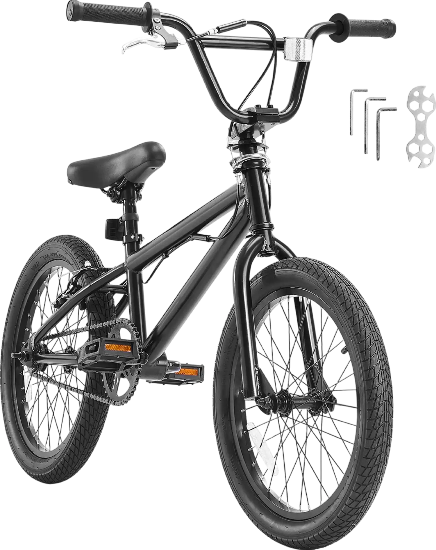 Vevor BMX Bike Freestyle Hi-Ten Steel Frame 18