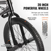Vevor BMX Freestyle Bike 20" Wheels Aluminum Alloy Frame Rear Brake New