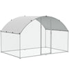 Vevor Chicken Coop 9.8' x 6.5' x 6.5' Dome Walk-in Run Waterproof Cover New