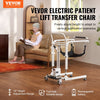 Vevor Electric Patient Lift Transfer Chair Adjustable Height 220 lbs. Capacity New