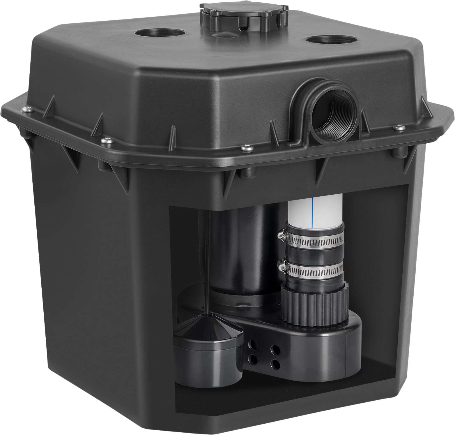 Vevor Under-Sink Sump Pump System with 6 Gal. Basin 1/3HP 120V New