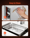 Vevor Electric Drawer Warmer Stainless Steel Freestanding 85-185°F 500W New