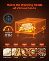 Vevor Electric Drawer Warmer Stainless Steel Narrow Freestanding 85-185°F 500W New