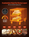 Vevor Electric Food Warmer Two Drawer Full Size Pan Cabinet 85-185°F 1000W New