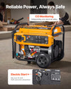 Vevor 9000W/13500W Generator Tri-Fuel Gas Propane Natural Gas 50A 120V/240V Electric Start CO Sensor New