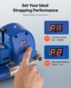 Vevor Electric Strapping Machine with Digital Display for 10-19mm PET Straps New