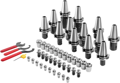 Vevor CAT40 Collet Holder and ER 16/32 Collet Chuck Set with Pull Studs New