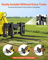Vevor Skid Steer Pallet Frame 45" with 2" Hitch Receiver 4,000 lb. Capacity New