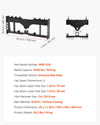 Vevor Skid Steer Pallet Frame 45" with 2" Hitch Receiver 4,000 lb. Capacity New