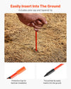 Vevor Driveway Markers 48" Hi-Visibility Reflectors 1/4" Dia. 500-pieces with Auger Bit New