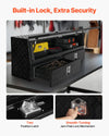 Vevor Truck Tool Box 72" x 13" x 21" with Dual Drawers Flip-Up Door Aluminum New