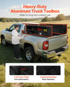 Vevor Truck Tool Box 81.5" x 13" x 21" with Dual Drawers Flip Up Door Aluminum New