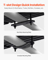 Vevor Roof Rack Water Tank 7 Gallon with Showerhead Splash-Guard Panels New