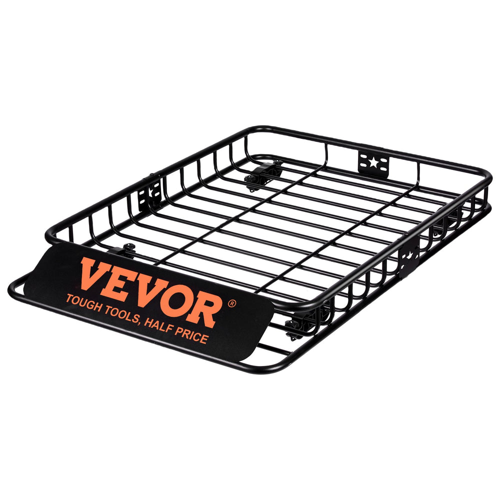 Vevor Roof Rack Cargo Basket with Luggage Bag 200 Lbs Capacity 51" x 36" x 5" New