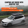 Vevor Rooftop Tent Hard Shell Waterproof 2-3 Person for Jeep SUV Truck with Ladder New