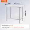 Vevor Prep Table 24" x 36" x 34" Stainless Steel Worktable with Adjustable Shelf New