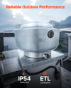 Vevor Restaurant Hood Exhaust Fan High Speed 2200 CFM Upblast 560W New