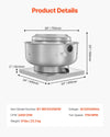 Vevor Restaurant Hood Exhaust Fan High Speed 2200 CFM Upblast 560W New