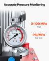 Vevor Hydraulic Pump Electric Driven 10,000 PSI Double Acting Manual Valve 750W 120V New