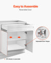 Vevor Shaker Base Cabinet 36" x 24" x 34.5" with Drawer Ready to Assemble New