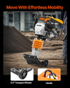 Vevor Tamper Compactor Four-Spring Jumping Jack 6.5HP 196CC New