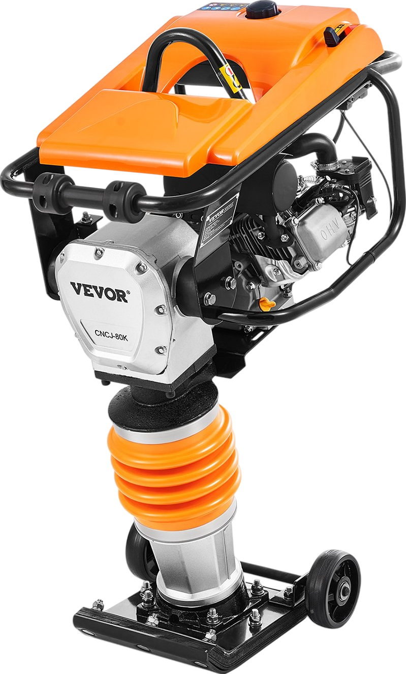 Vevor Tamper Compactor Four-Spring Jumping Jack 6.5HP 196CC New