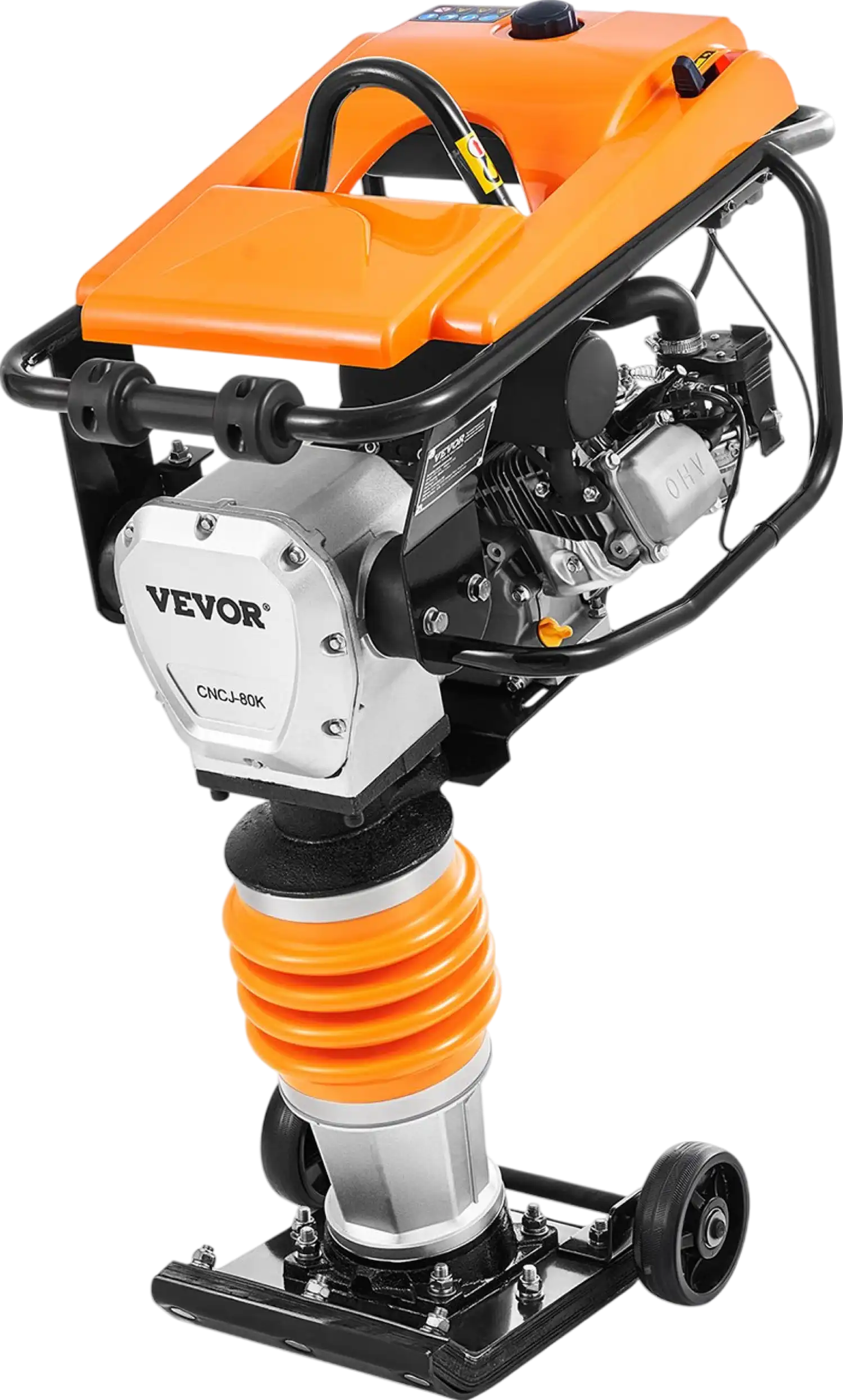 Vevor Tamper Compactor Four-Spring Jumping Jack 6.5HP 196CC New
