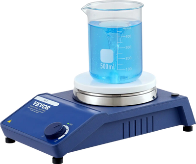 Vevor Magnetic Stirrer Kit 0-1500 RPM Stir Plate with Adjustable Speed 20L New