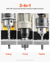 Vevor Magnetic Drill Press 2" Boring Diameter with 6 Bits Set 1450W New