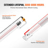 Vevor CO2 Laser Tube for Engraving Machine 60W Borosilicate Glass 49.2" New